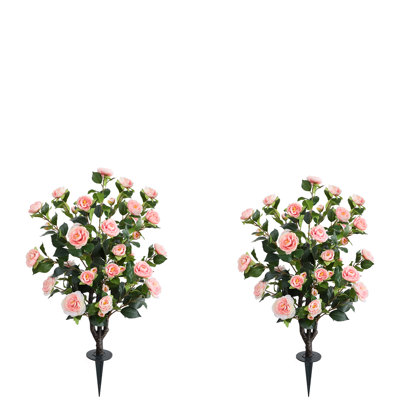 36“ Artificial Camellia Tree Plant(set Of 2)