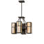 18" Square Hyde Park 4 Light Pendant