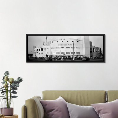 « comiskey park, chicago, illinois », reproduction de photo sur toile