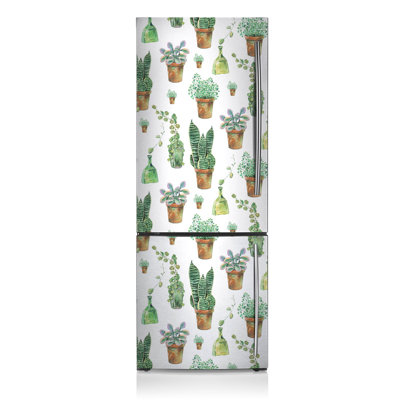 Plants & Flowers Door Decal