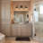  Balfor 3-Light Dimmable Matte Black Vanity Light