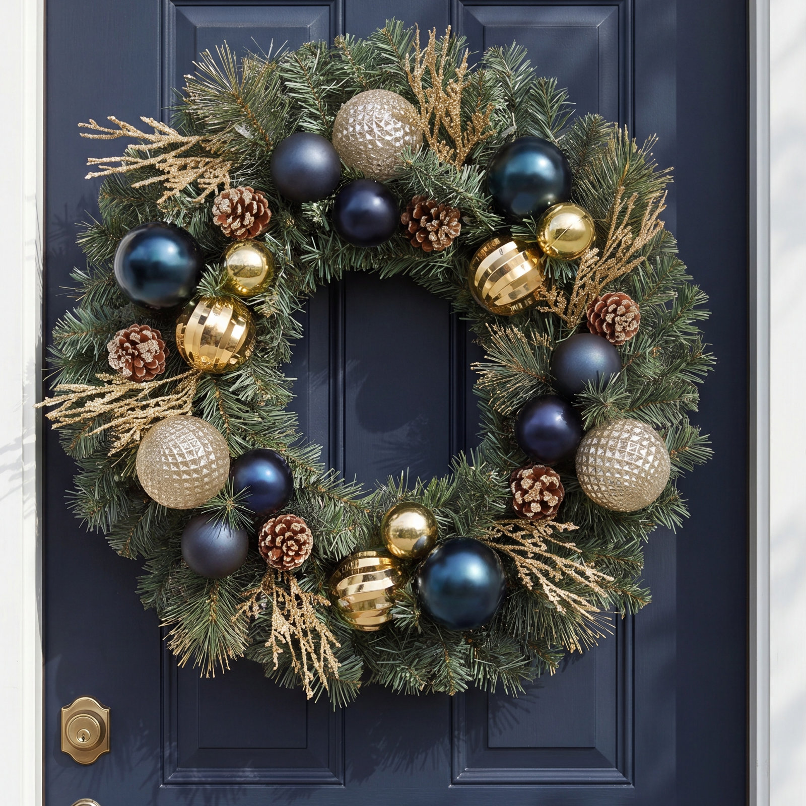 24" Sutton Pre-Lit Wreath