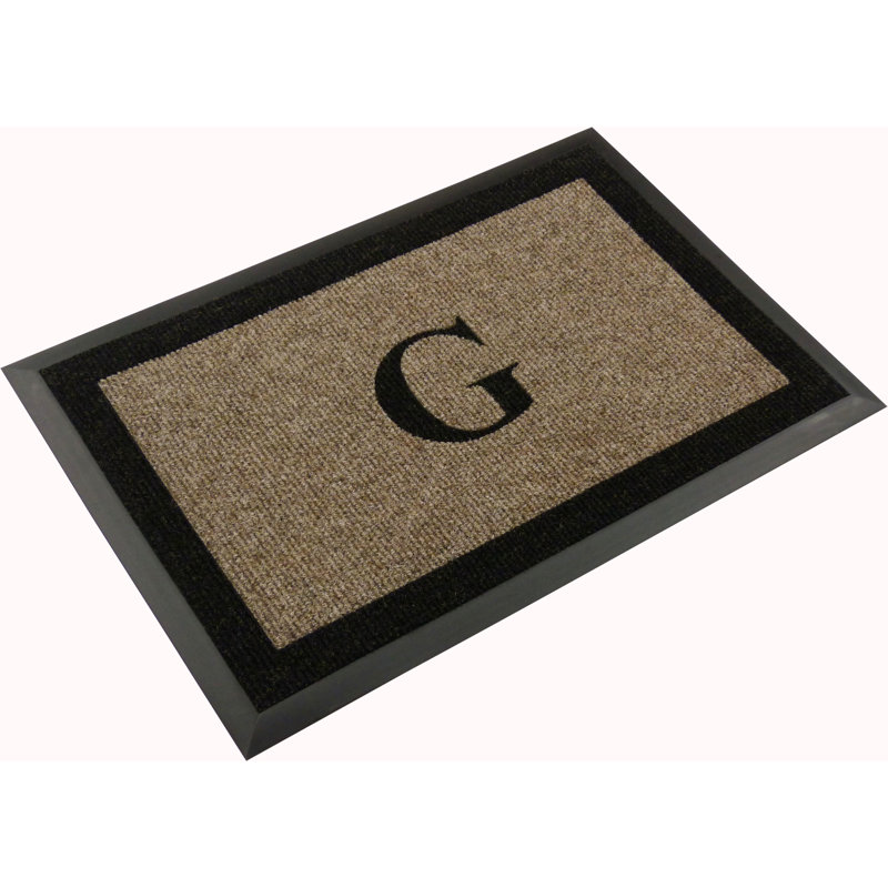 Tapis d'extérieur antidérapant Asai, Taupe, l 24 po x L 36 po, G