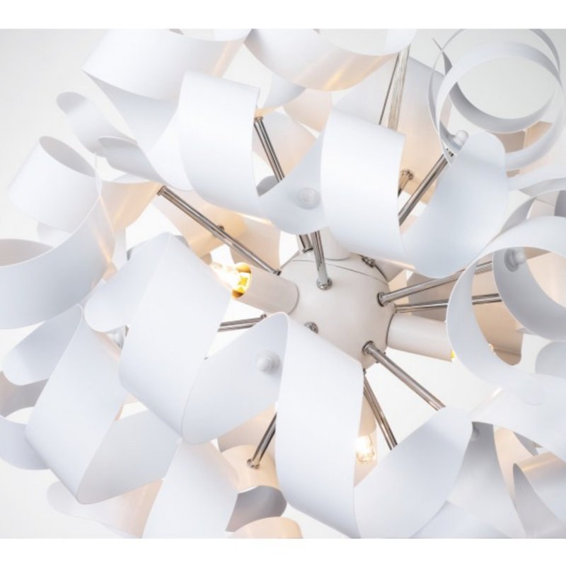 Hutchins Azzardo 9-Light Novelty Pendant, White
