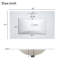 Meuble-lavabo 30 po avec lavabo en céramique