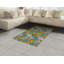 Tapis décoratif floral à haute densité en fibres de polyester-42031267