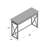 Jeska 48'' Solid Wood Console Table-194370586
