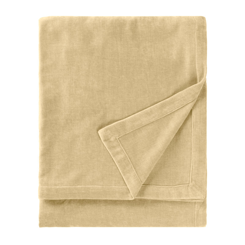Heavy Chenille Yard Throw, 180cm x 130cm, Taupe