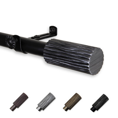 Alfreda Adjustable Single Curtain Rod
