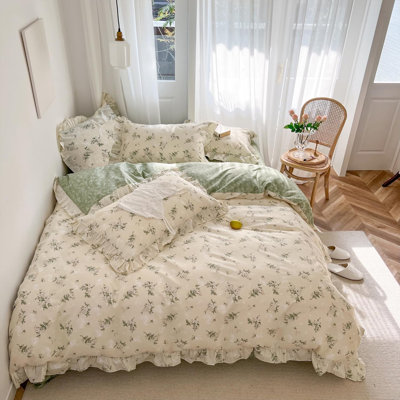 Ensemble de housse de couette 3 pièces 100% coton