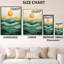 Emerald Hill Sun - Décoration murale abstraite encadrée sur toile-862101324-862101326