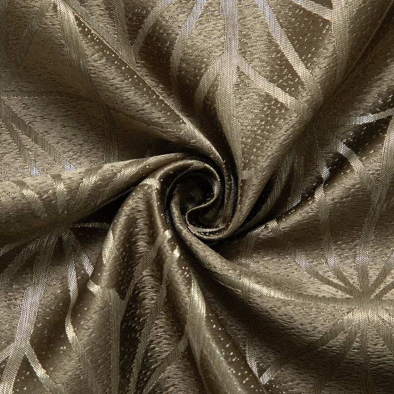 Taupe and Gray Geometric Queen Comforter Set with Decorative Pillows