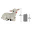 Sitting Yorkshire Lamb Statue