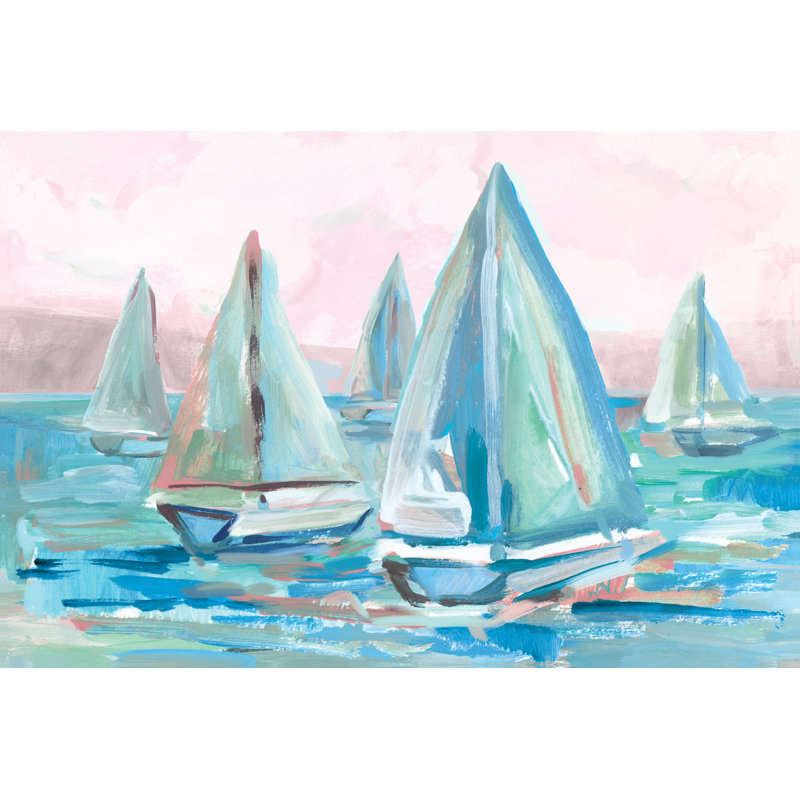 Out In The Bay - Wrapped Canvas Print, 61cm H x 91cm W