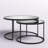 Isabelle Glass Top Nesting Coffee Table