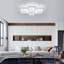 62cm 4-Light Square LED Ceiling Light
