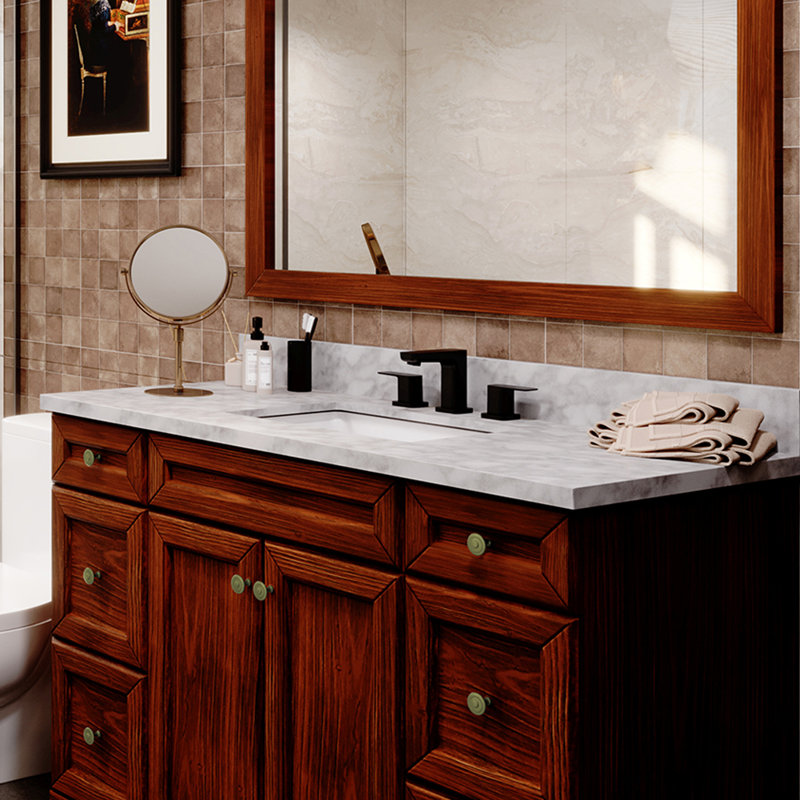 Probe 2-handle Bathroom Faucet with Drain Assembly
