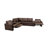 Nangonpraiton Leather Match Power Recline Sectional-1469506926
