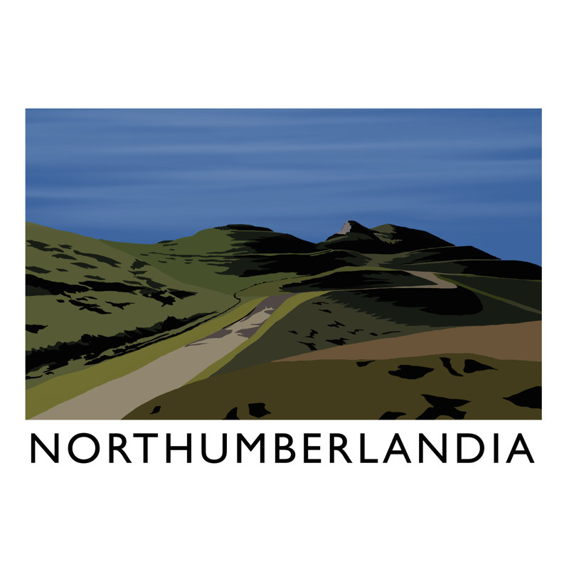 Northumberlandia by Richard O'Neil - Print, No Frame, 30 cm H x 40 cm W x 1 cm D