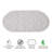 Bath Bliss Non-Slip Natural Plant Based Fibers Bath Mat-1830550108