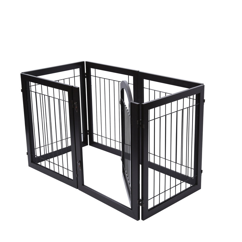 Barrière pour animaux autoportante, Espresso