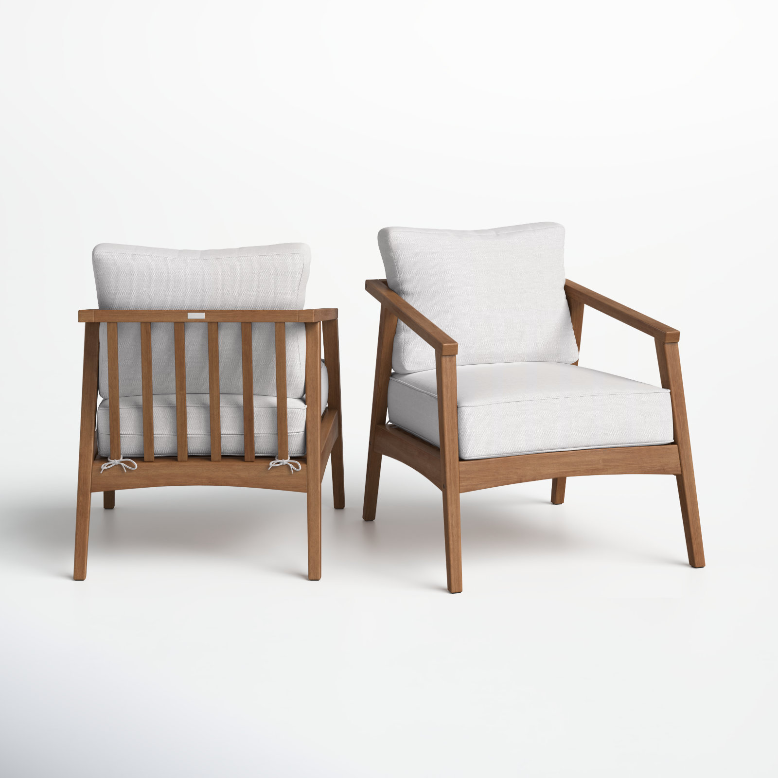 Akiva Eucalyptus Patio Lounge Chair