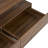 Modern Walnut Rectangular LED Lights Coffee Table With 2 Drawers In 47.2"-1286028128