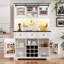 Garde-manger avec tablettes, portes et tiroirs
