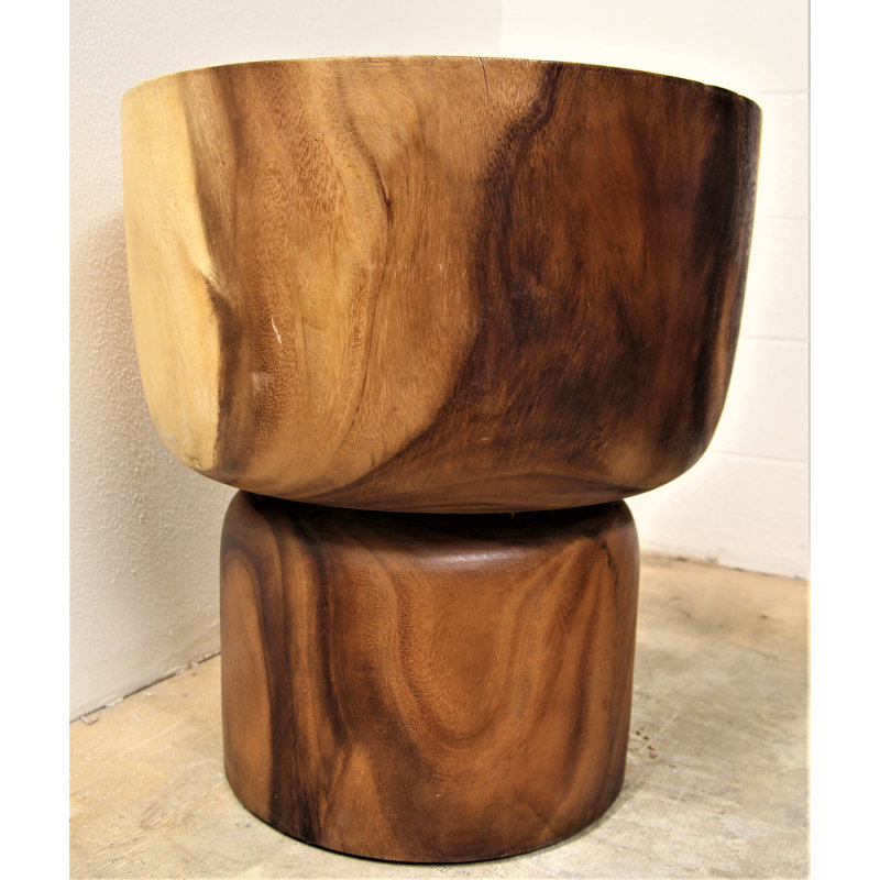 Richas Solid Wood End Table