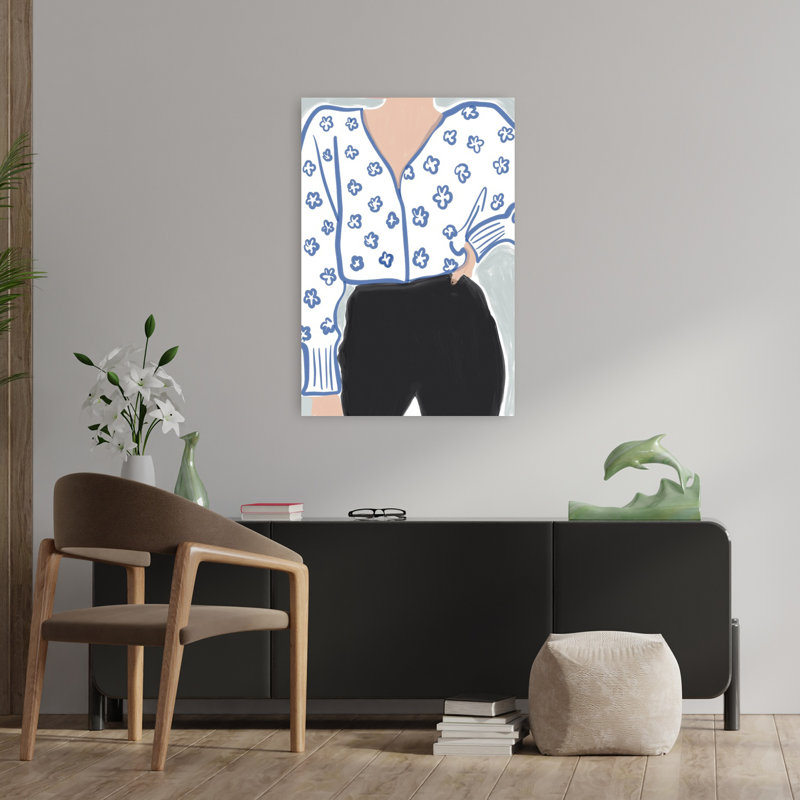 Art contemporain contemporain abstrait, H 36 po x l 24 po