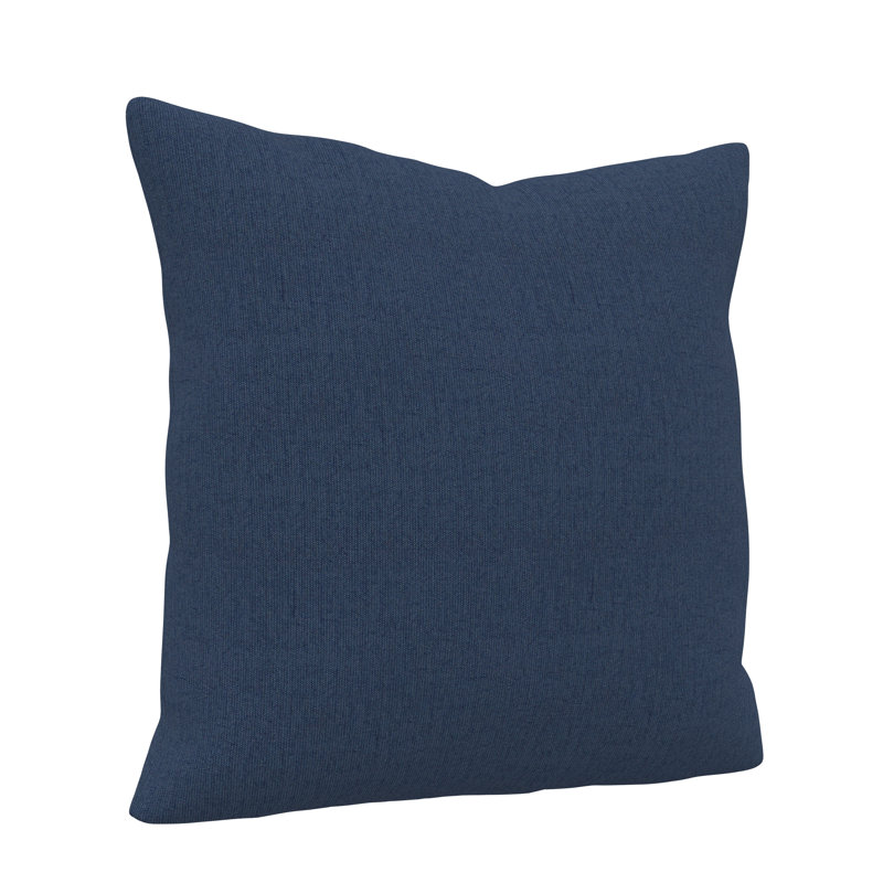 Gabi Sunbrella® Indoor/Outdoor Throw Pillow, Square 24", Spectrum Indigo Sunbrella® Plainweave