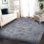 Tapis décoratif décoratif gris rétro