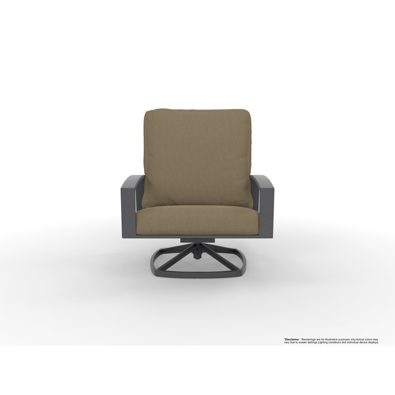 Arc Outdoor Lounge Chair, Sahara Cafe, Graphite
