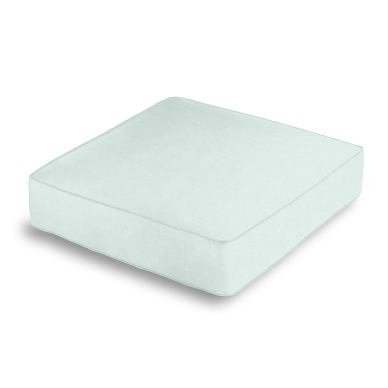 Square Pillow Cover & Insert, Mint Green