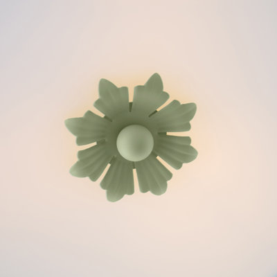 Amanda Lindroth Fancy Wiggly Flushmount
