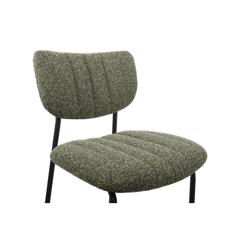 Stephenville Upholstered Counter Stool, Green