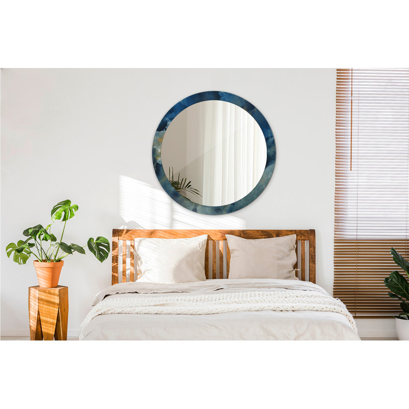Huldar Glass Flat Wall Mirror