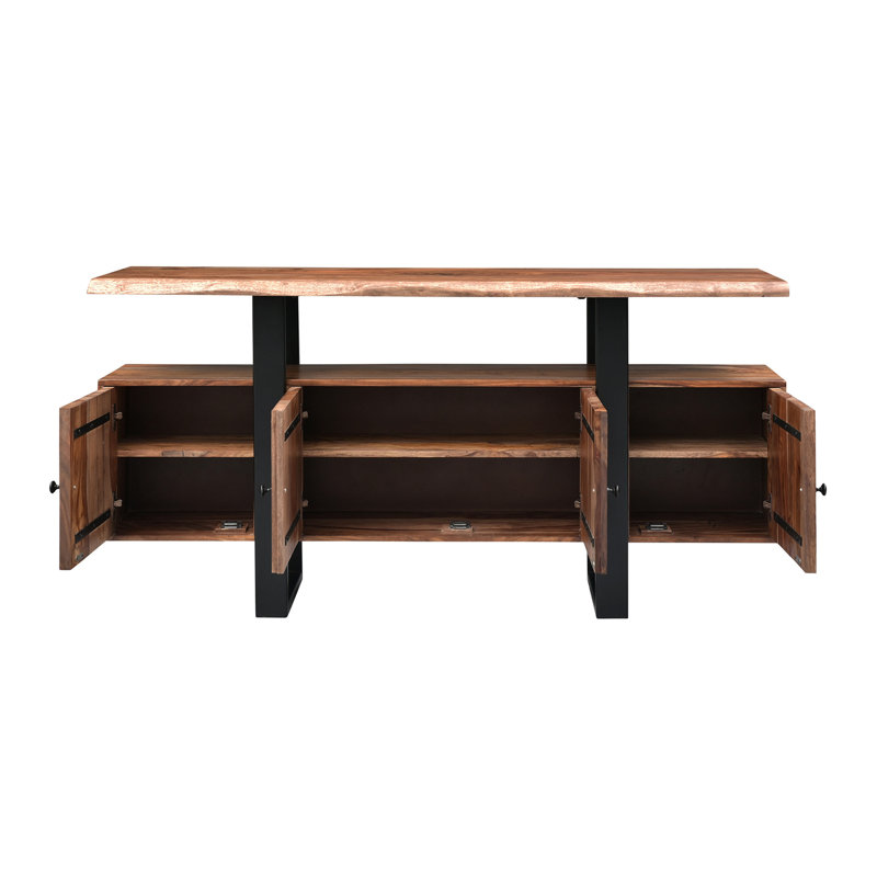 Acres 63" Media Cabinet in Brownstone