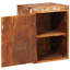 35cm W Solid Wood Bedside Table