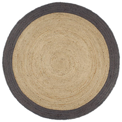 Gosford Hand Braided Brown/Dark Grey Rug