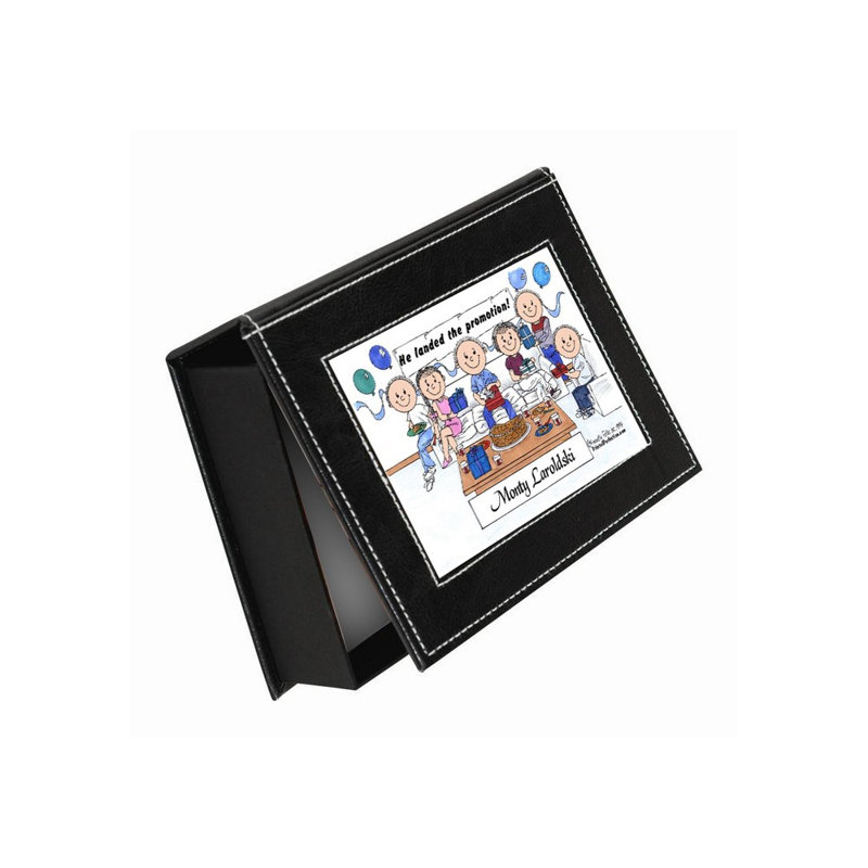 Faux Leather Memory Box