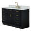 Meuble-lavabo simple en bois massif 54 po avec lavabo en marbre Carrara de 1,5 po Thornaby-1419856120-1434077956