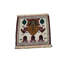Mini tapis oriental carré fait à la main 1 pi 2 pi 1 pi 3 po