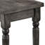 Weathered Grey Bench For Dining Room, With Gorgeous Turned Legs Seat Captivating And Rustic Appeal