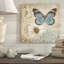 « papillon jardin ii », impression sur toile-31590821