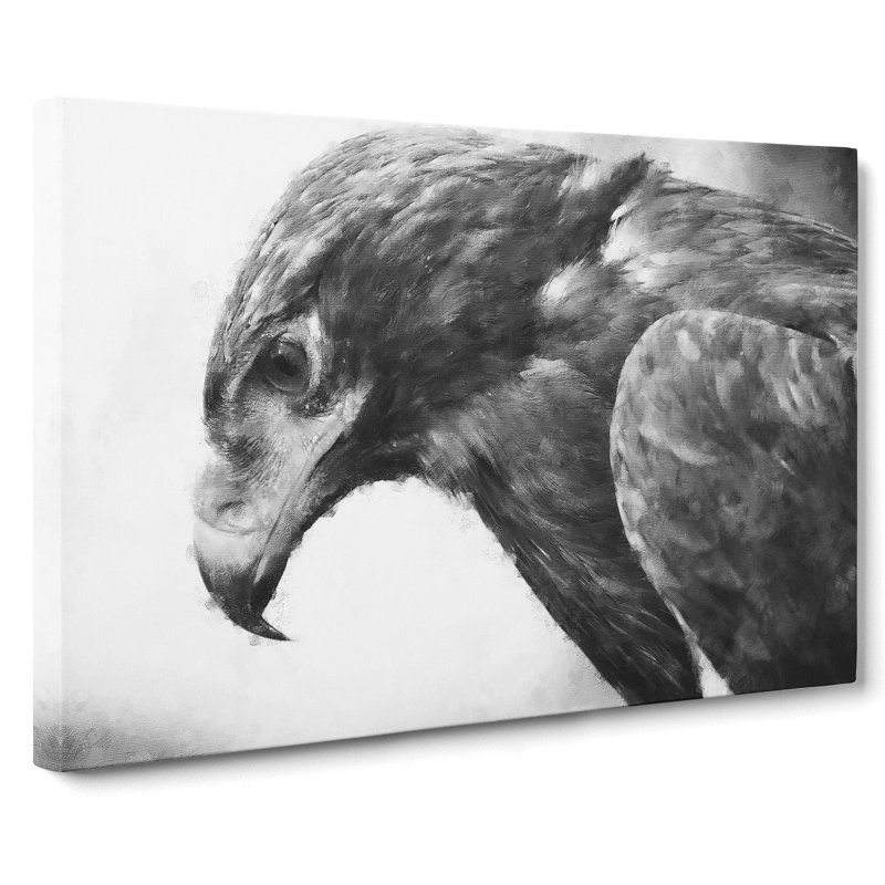 Golden Eagle Vol.2 - Wrapped Canvas Print, 35cm H x 50cm W x 3cm D