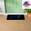 Tapis polychrome en PVC, 16 po x 28 po, Carolina Panthers