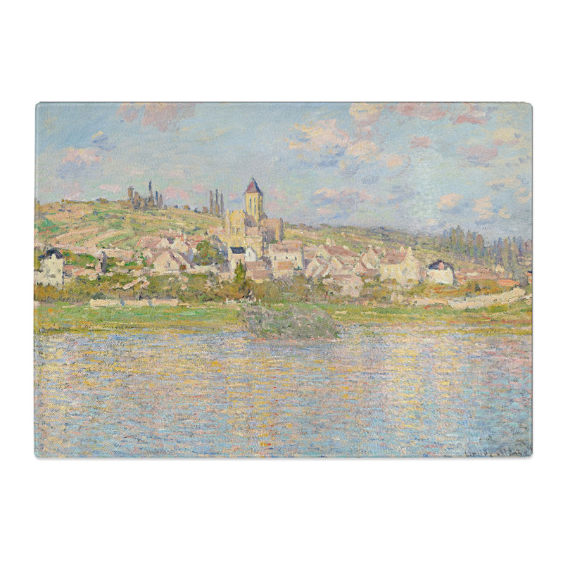Vetheuil in Summer Vol.1 by Claude Monet Chopping Board, 0.4cm H x 20cm W x 28.5cm L