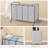 Laundry Sorter 4 Section, Laundry Hamper With Whe...