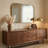 Wide Arch Rectangle Bathroom Vanity Mirror | Stainless Steel Frame-543528397-567221876